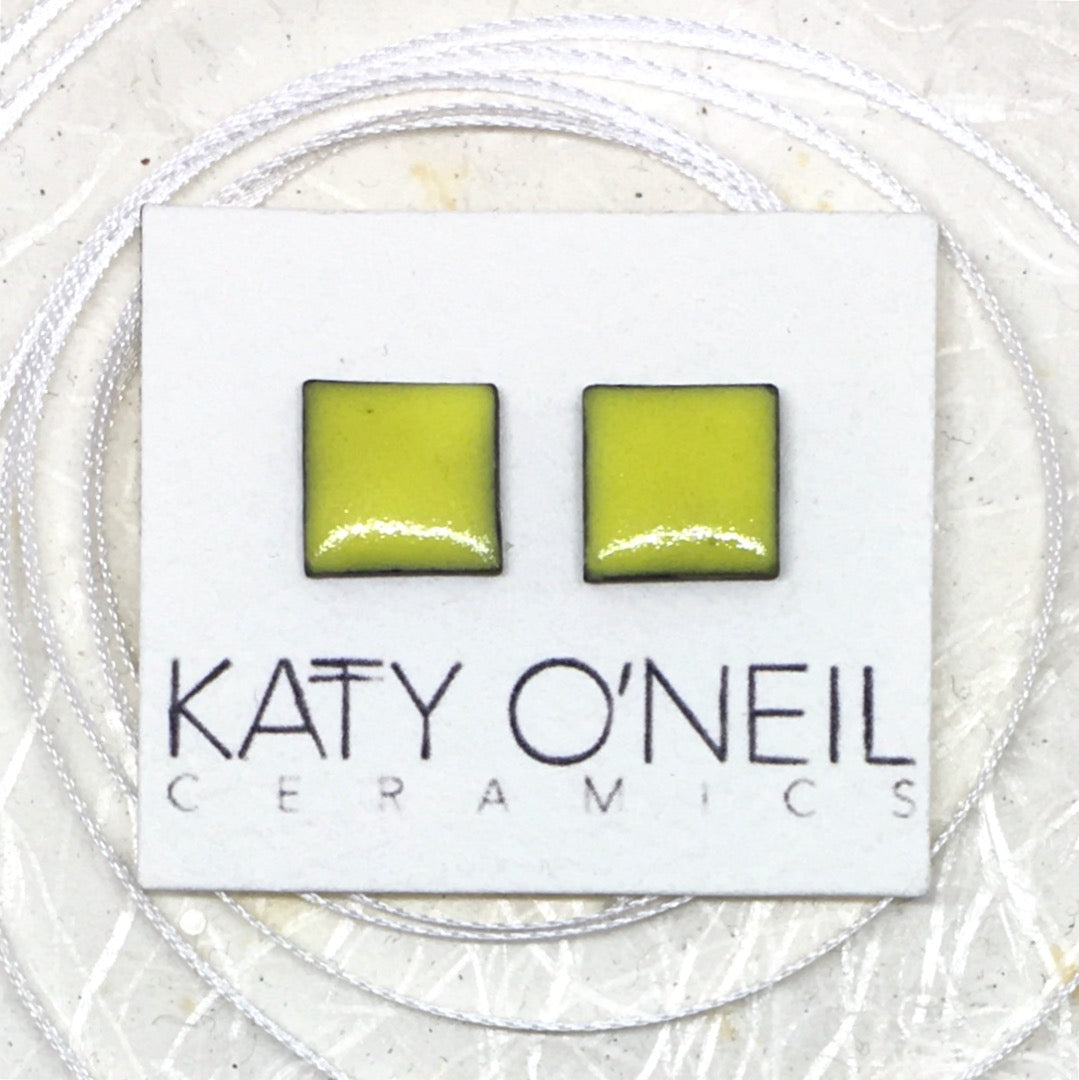 Medium Square Earrings 21