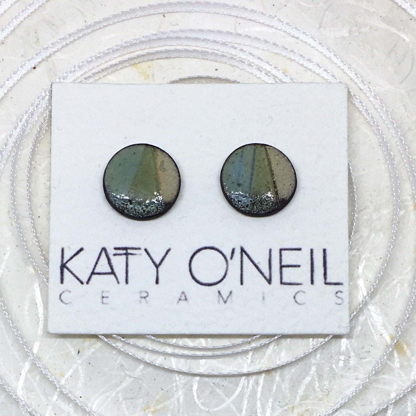 Medium Round Earrings 1