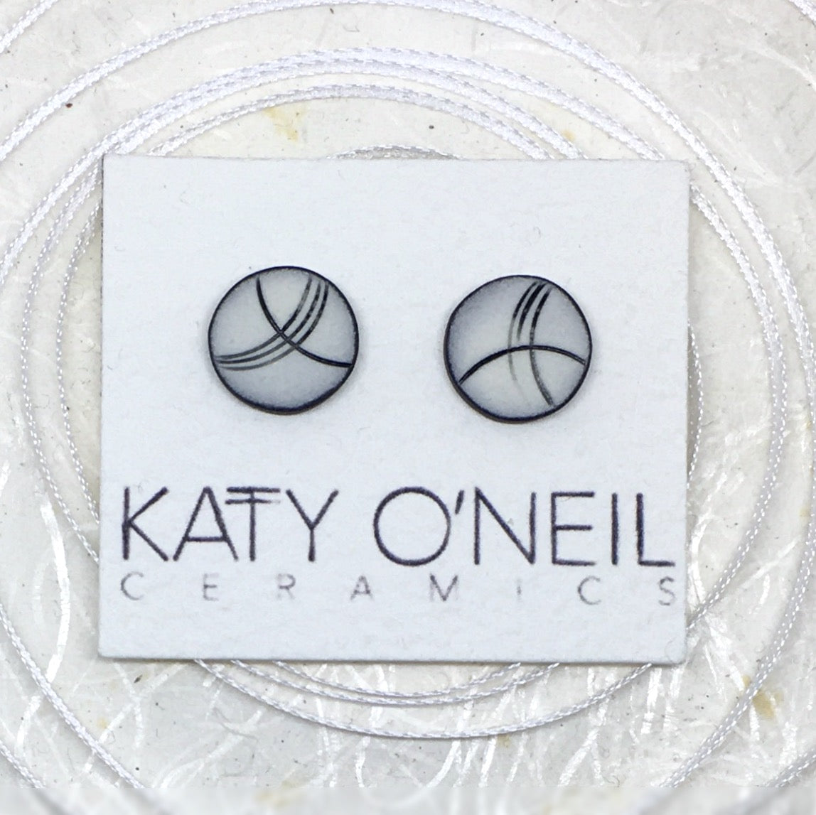 Medium Round Earrings 11