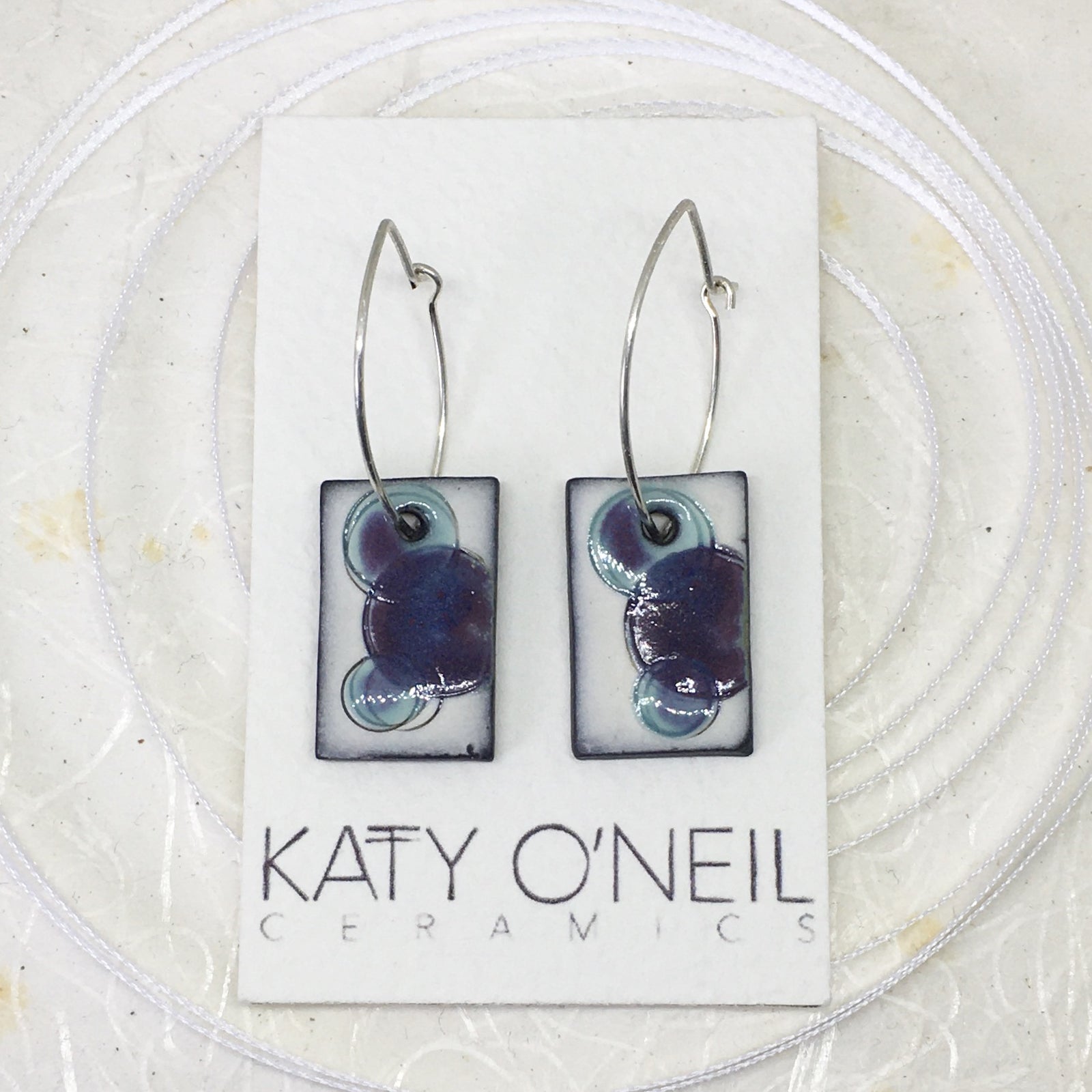 Drop Oblong Earrings 7