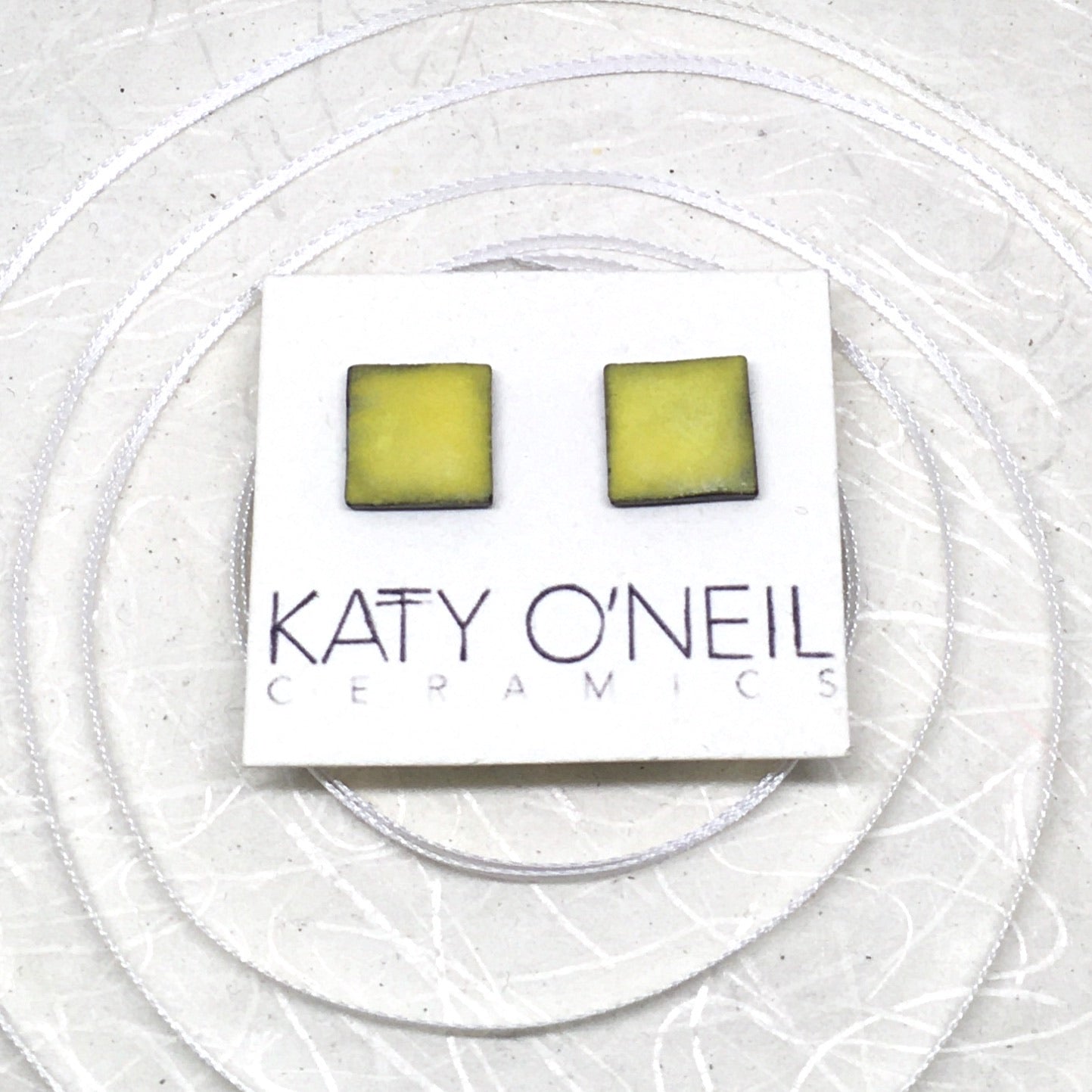 Medium Square Earrings 17