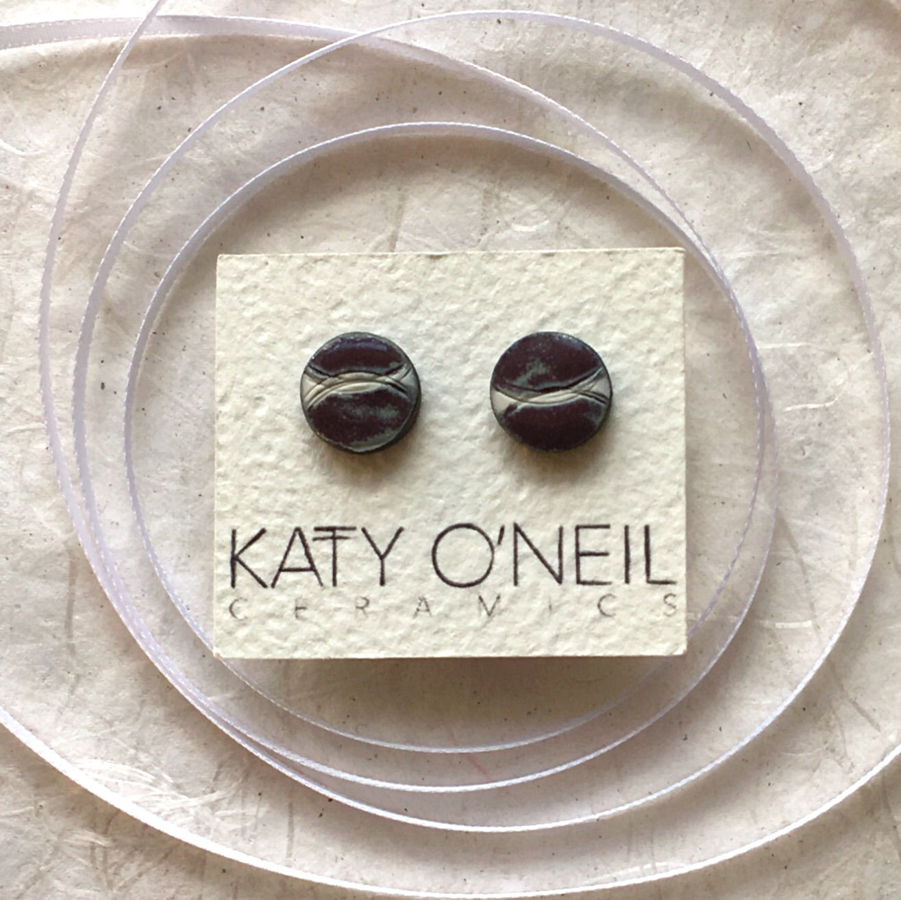 Medium Round Earrings 6