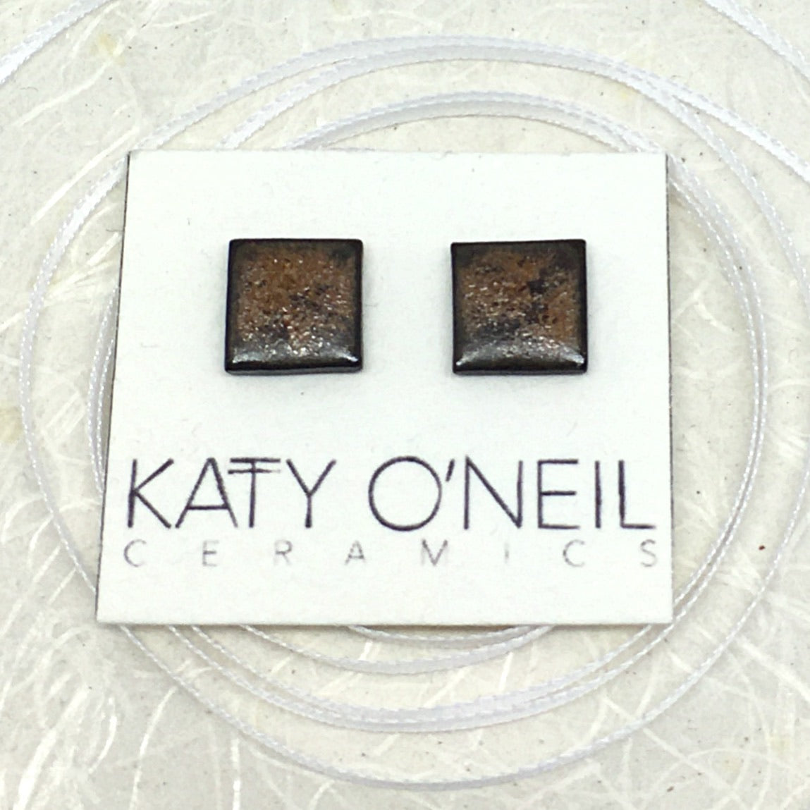 Medium Square Earrings 16