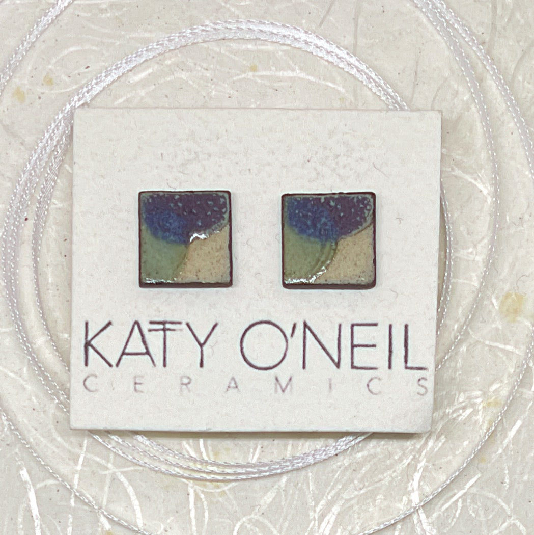 Medium Square Earrings 25
