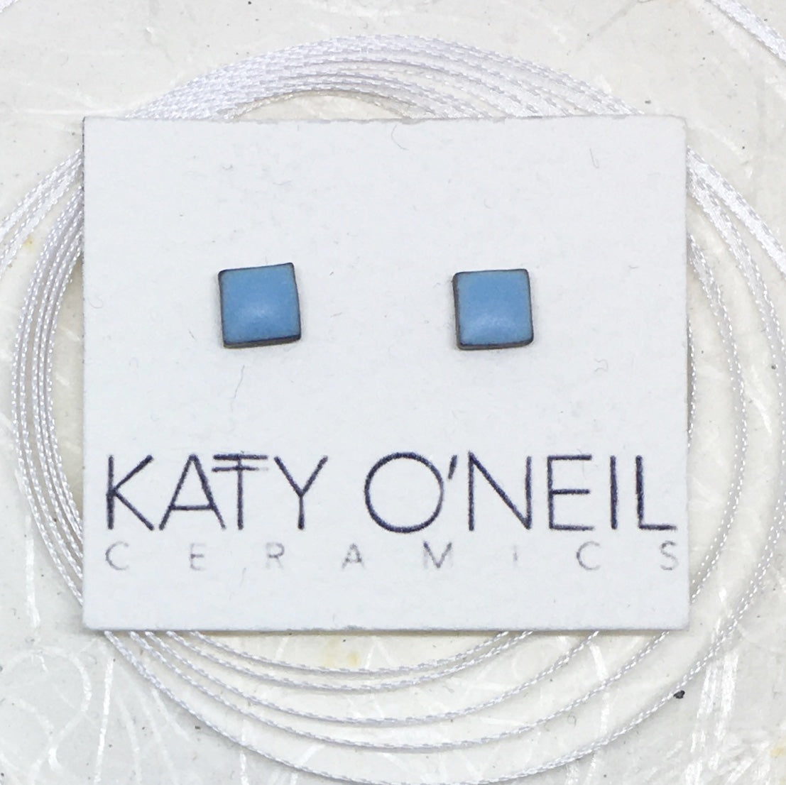 Tiny Square Earrings 6