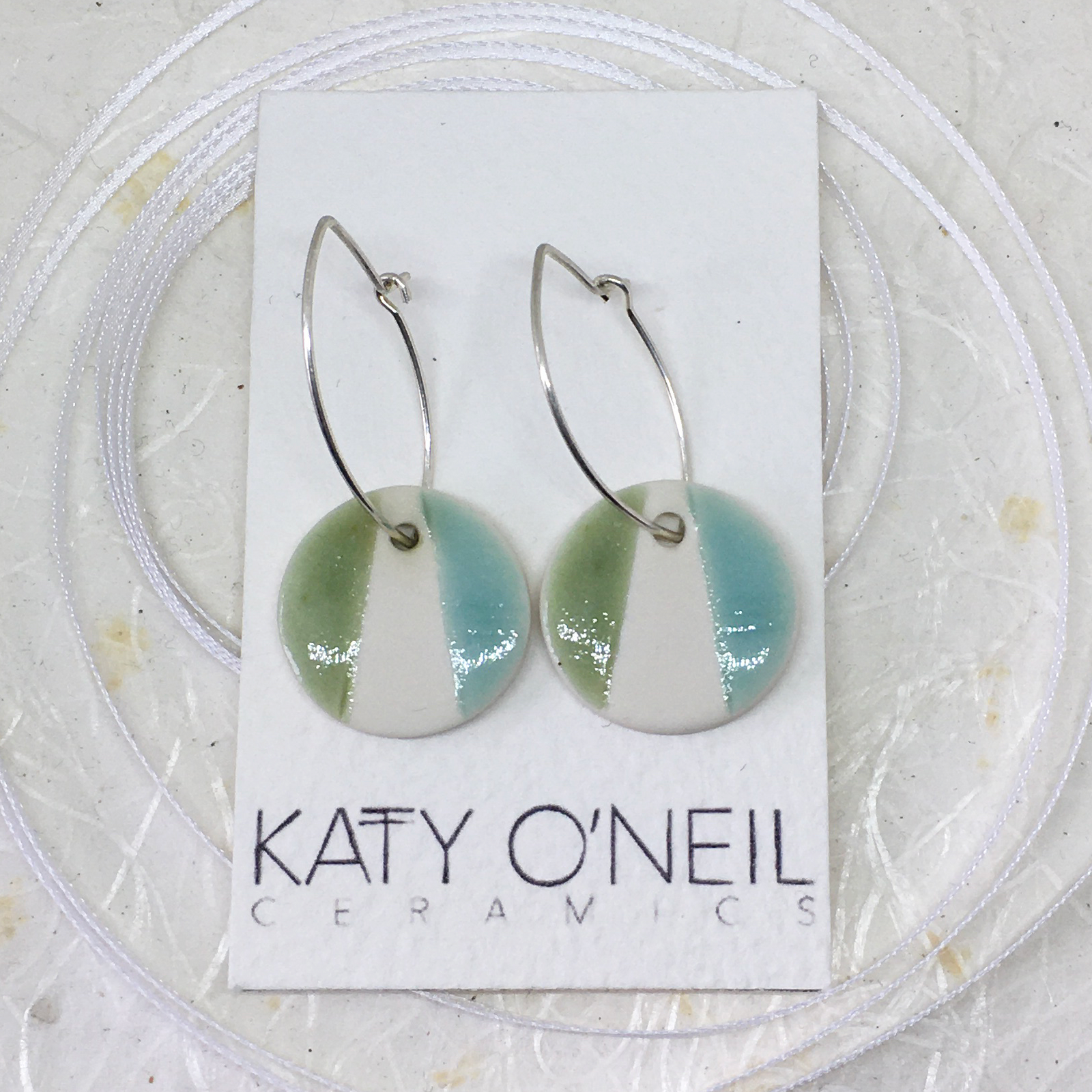 Drop Round Earrings 2