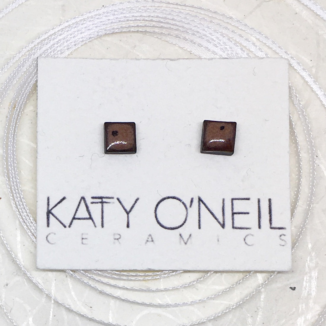 Tiny Square Earrings 4
