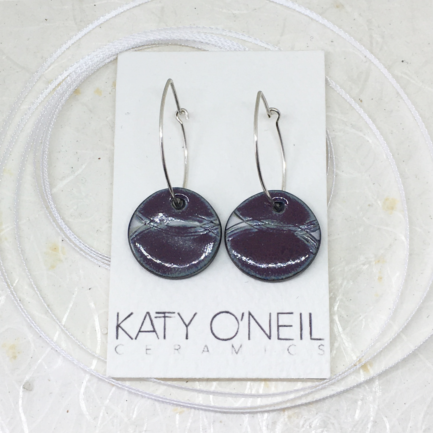 Drop Round Earrings 5