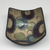Bowl - Textured black with muted purple crescents with green and blue circles
