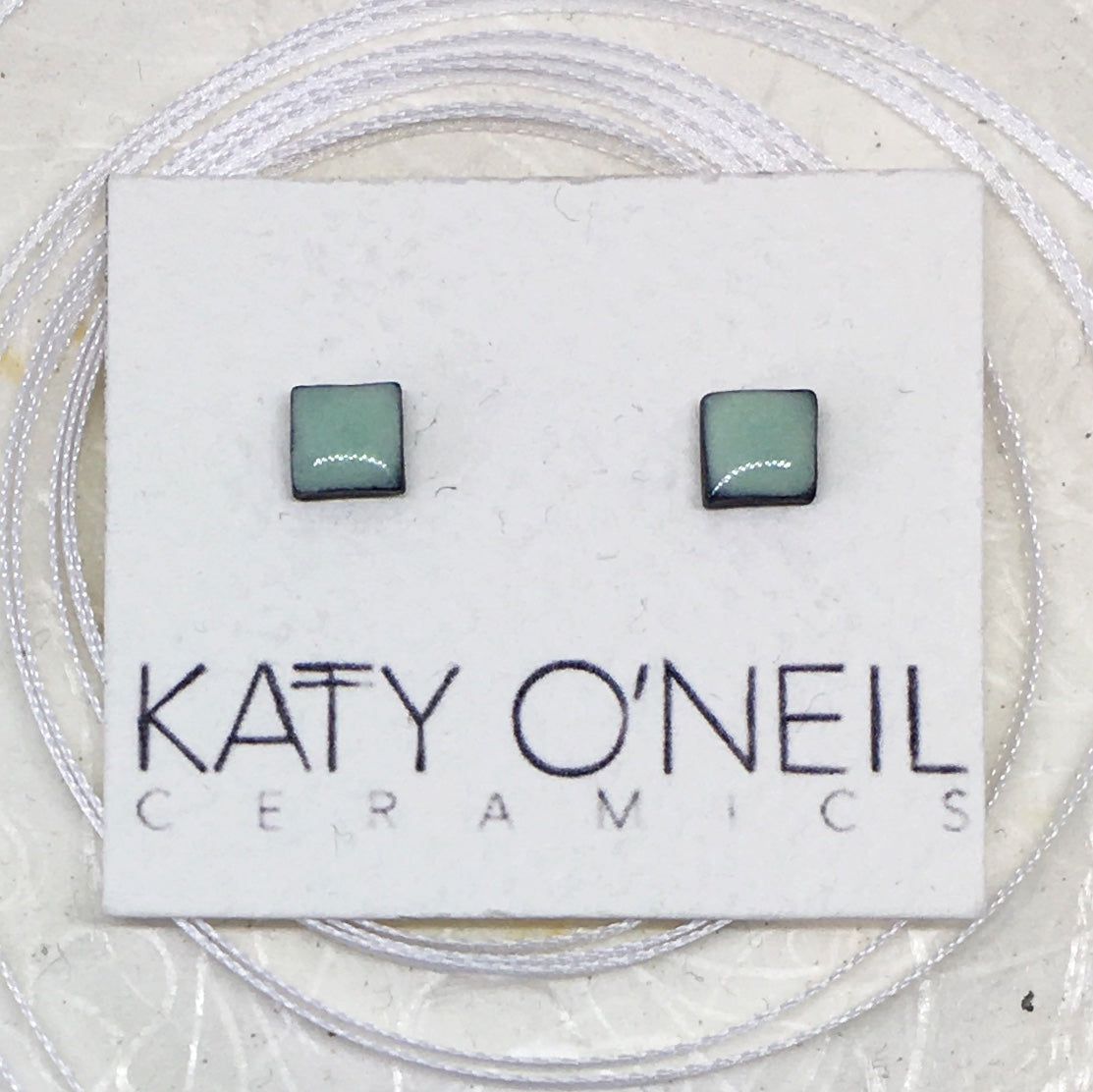 Tiny Square Earrings 21
