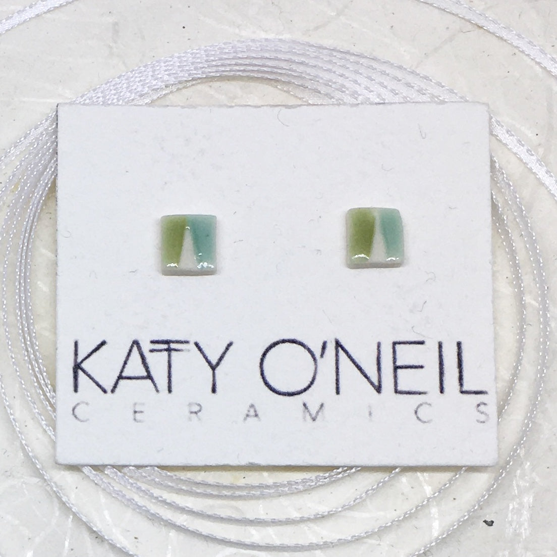 Tiny Square Earrings 35