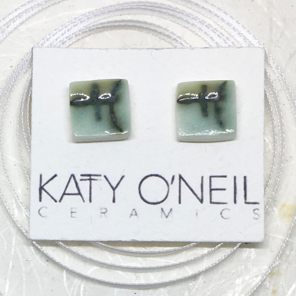 Medium Square Earrings 8