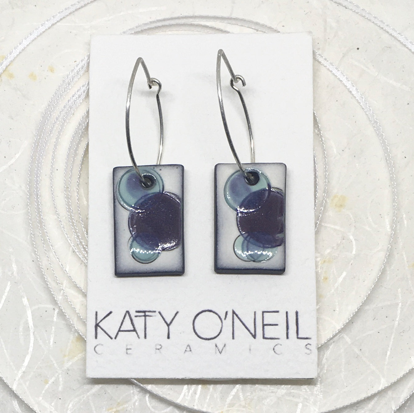 Drop Oblong Earrings 7