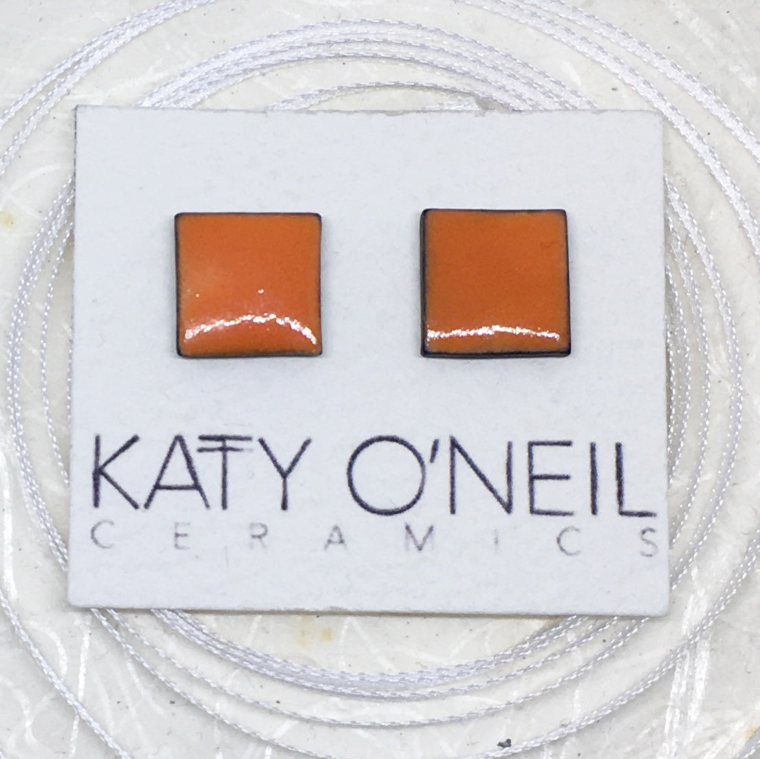 Medium Square Earrings 19