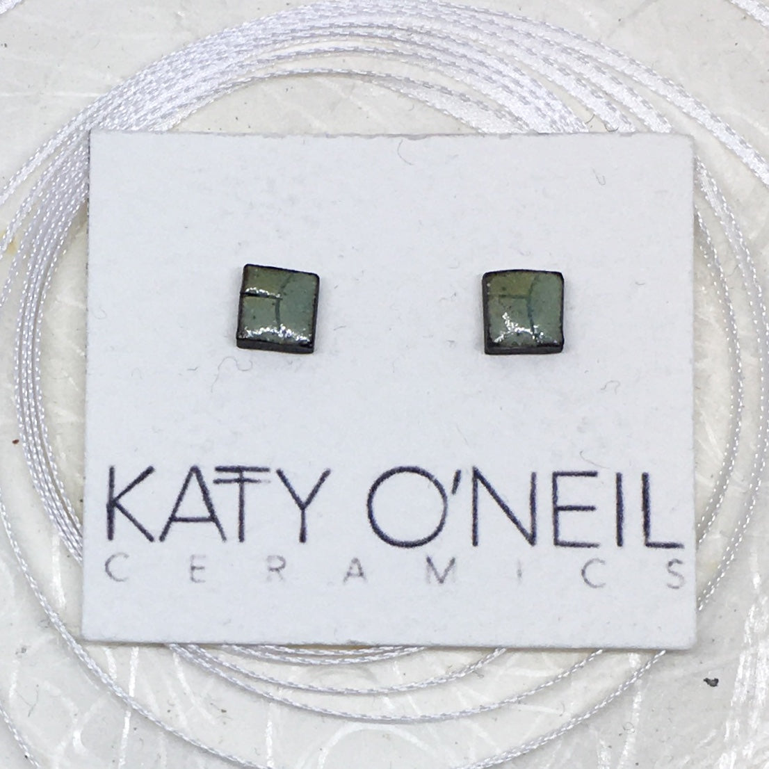 Tiny Square Earrings 39