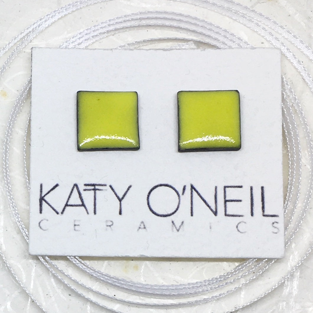 Medium Square Earrings 21