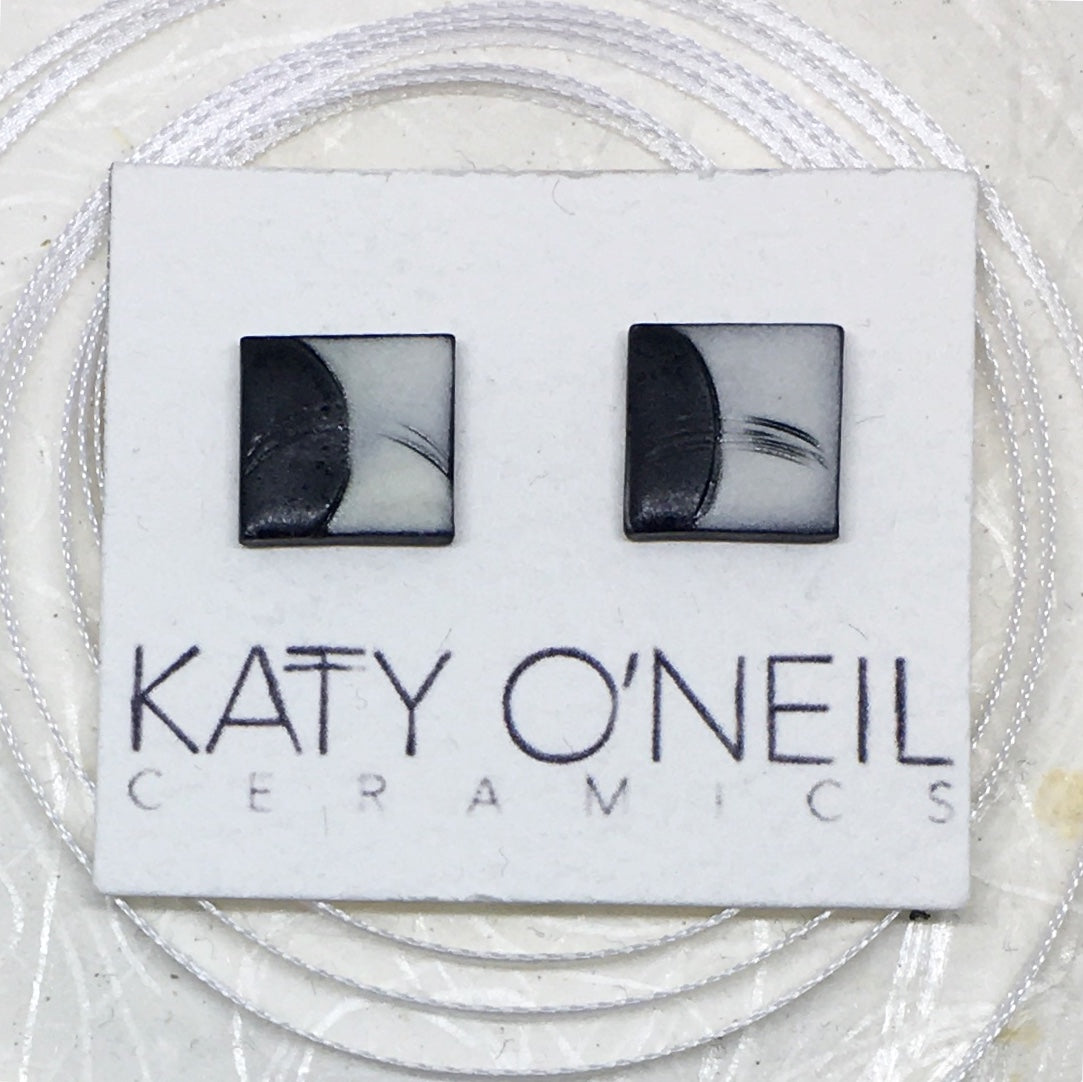 Medium Square Earrings 9