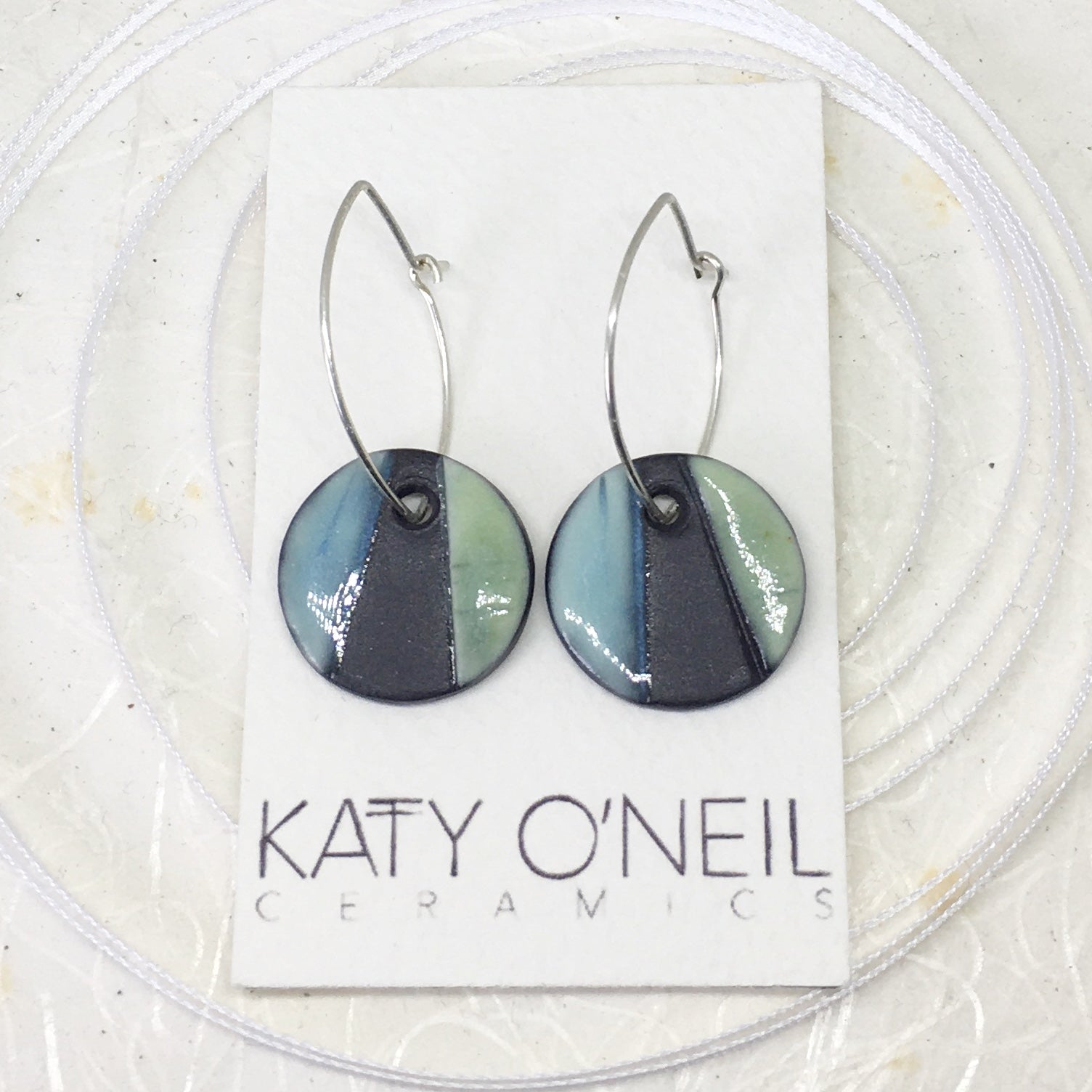 Drop Round Earrings 11