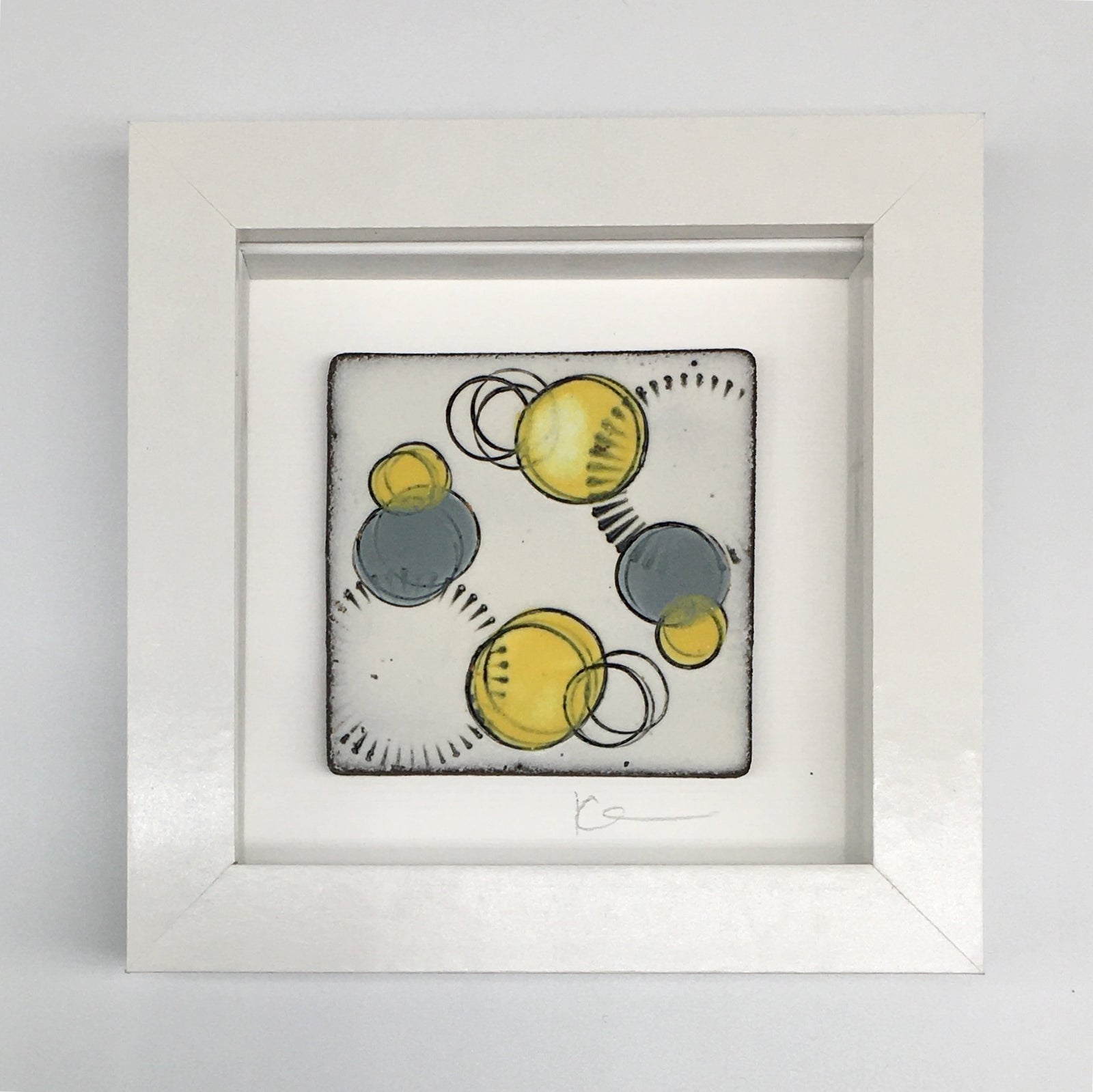 Framed tiny wall plaque 7