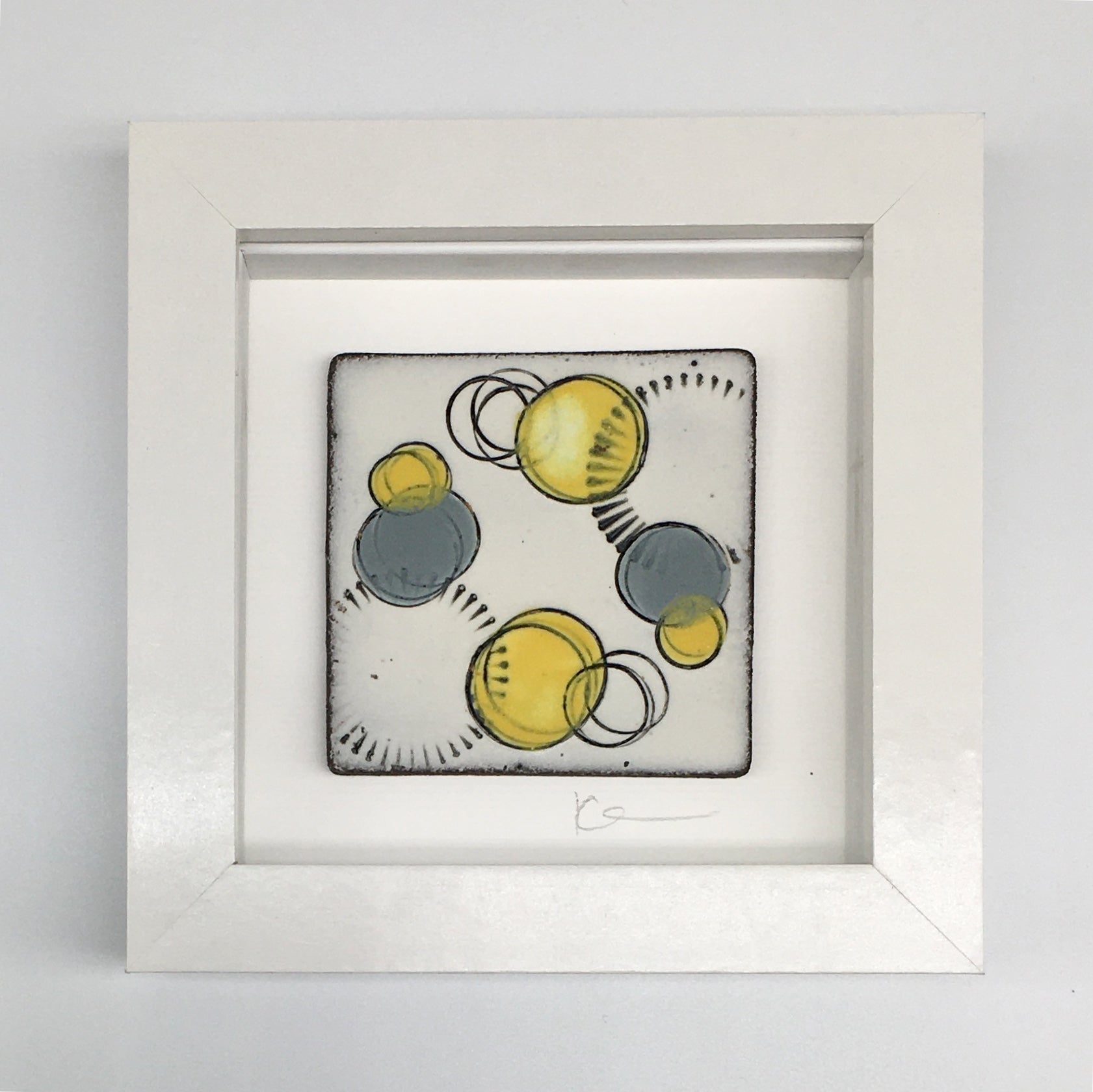Framed tiny wall plaque 7