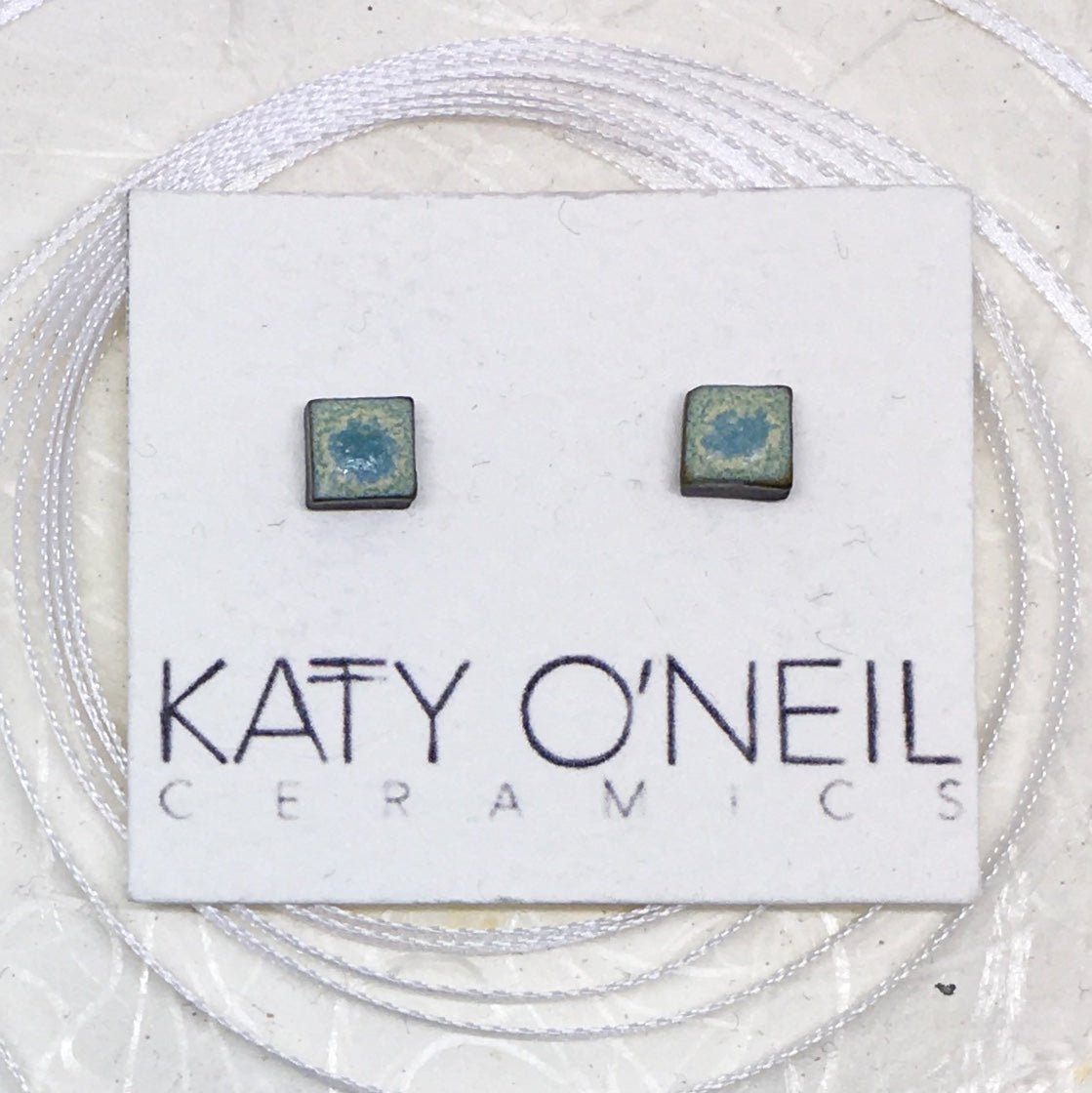Tiny Square Earrings 37