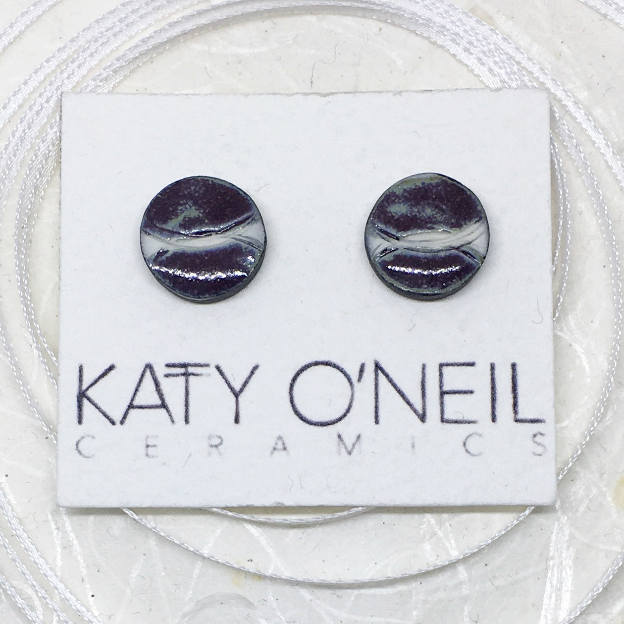 Medium Round Earrings 6