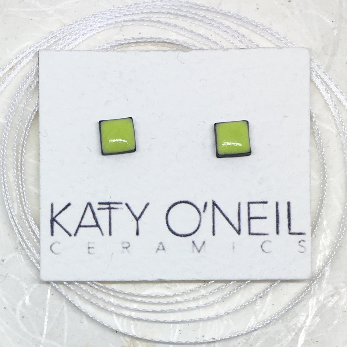 Tiny Square Earrings 33