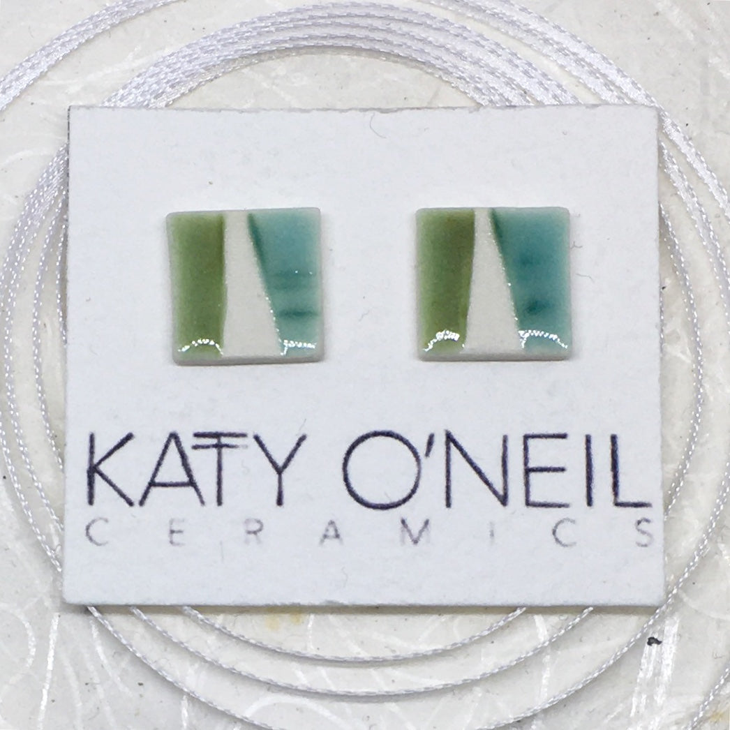 Medium Square Earrings 35