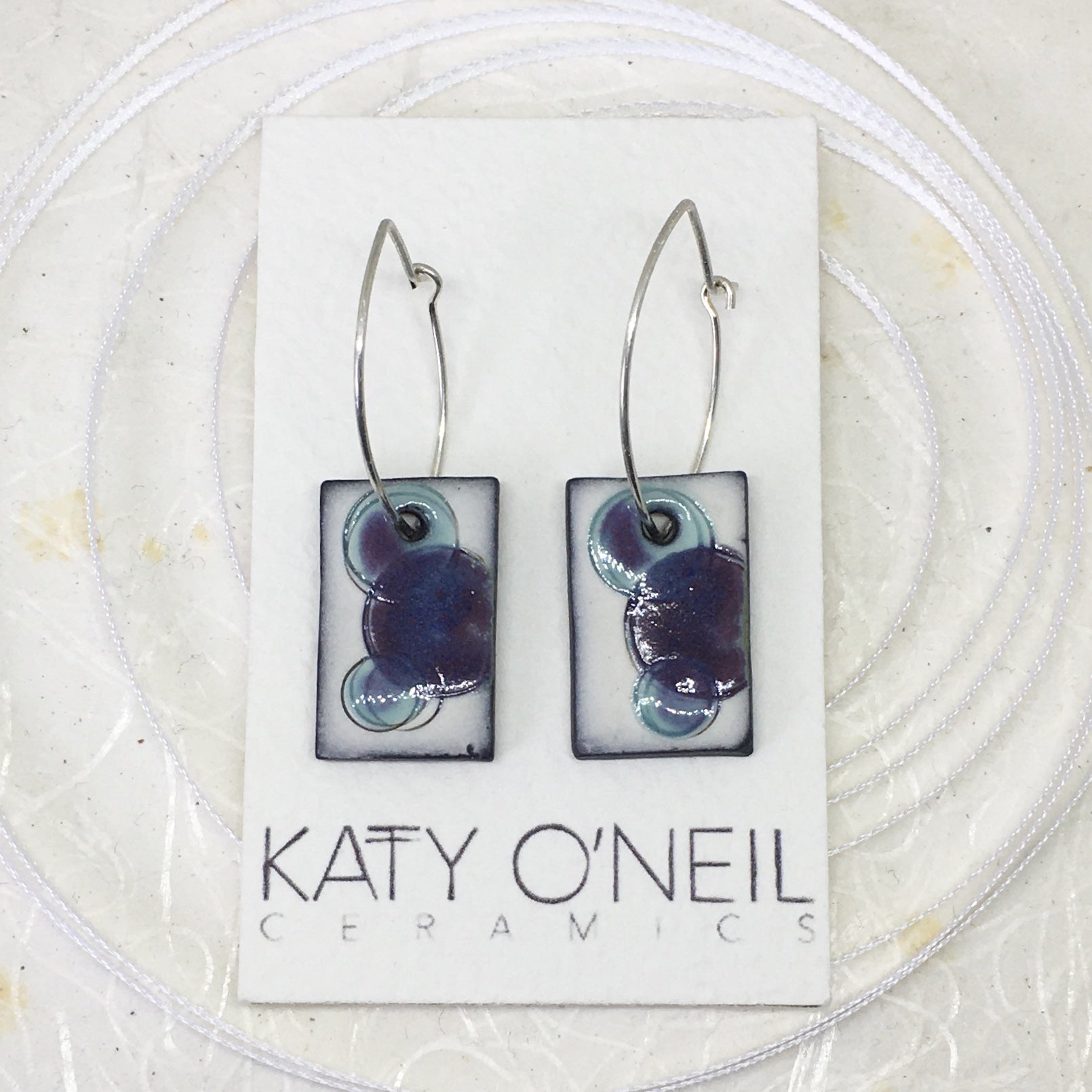 Drop Oblong Earrings 7