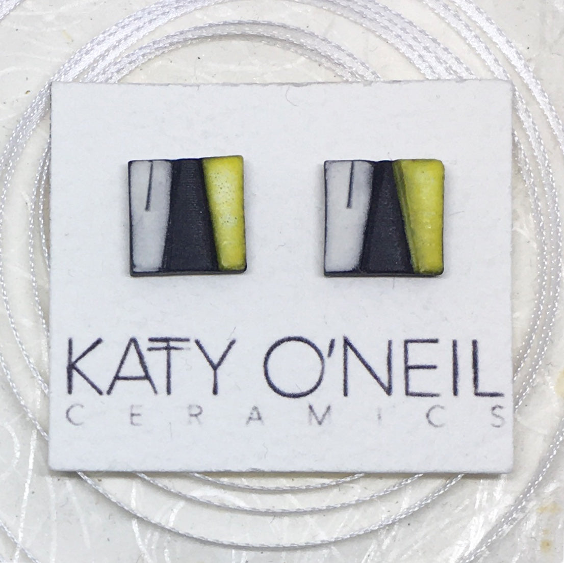 Medium Square Earrings 7