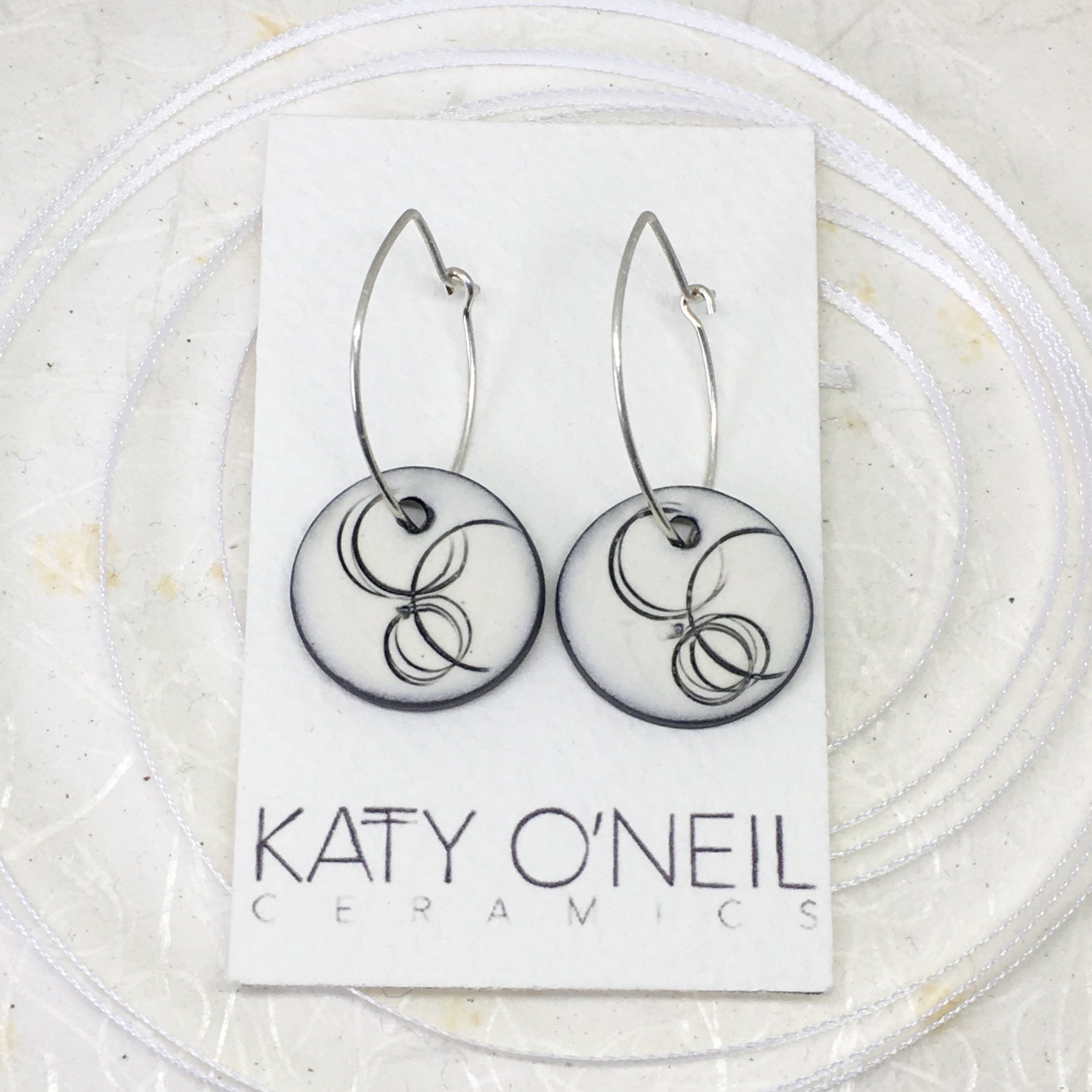 Drop Round Earrings 12