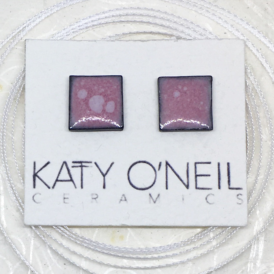 Medium Square Earrings 18