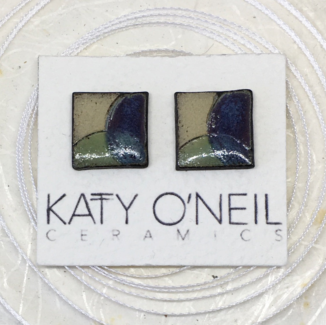 Large Square Earrings 8