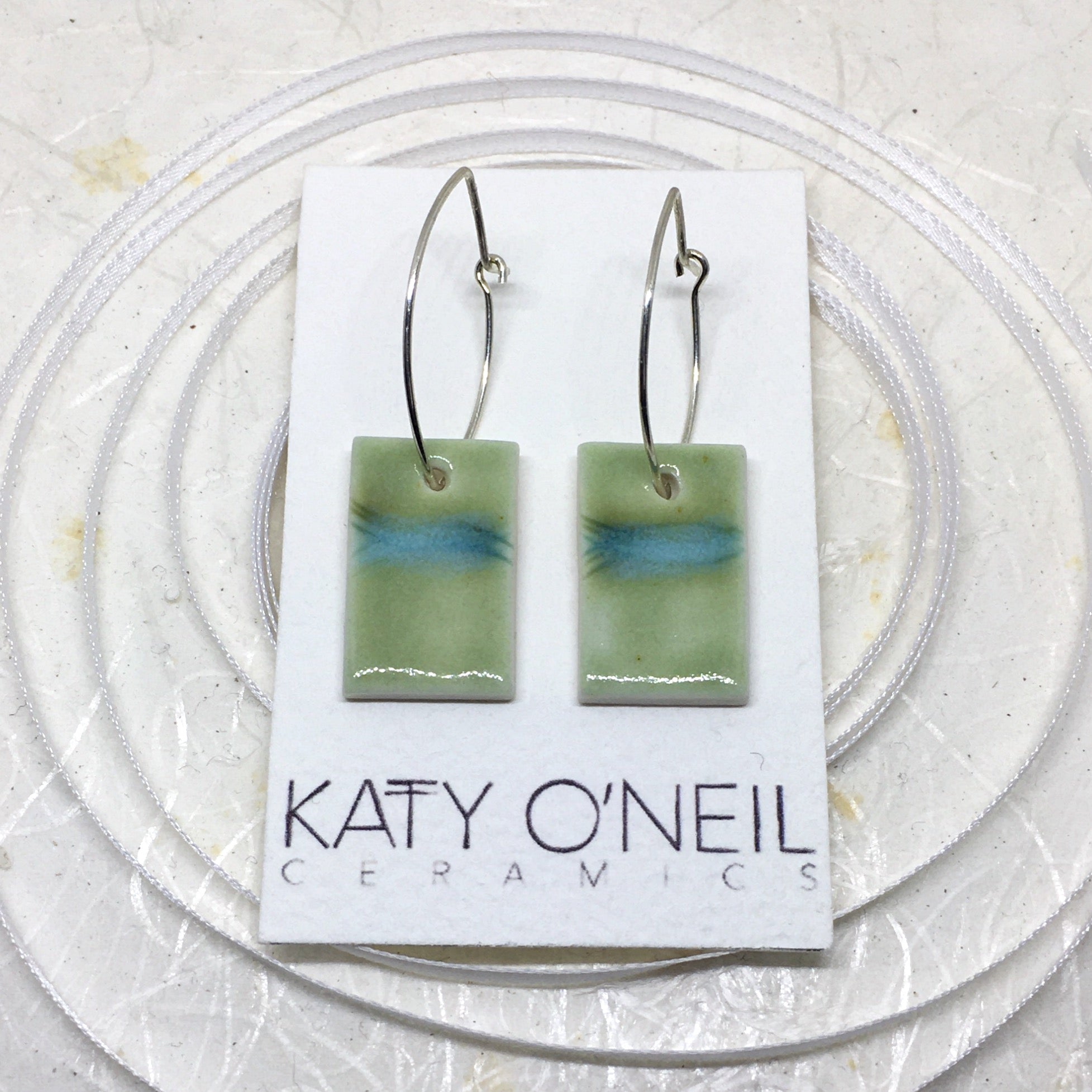 Drop Oblong Earrings 1