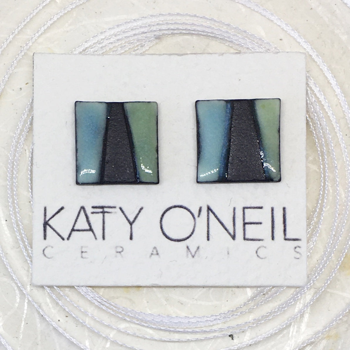 Large Square Earrings 4