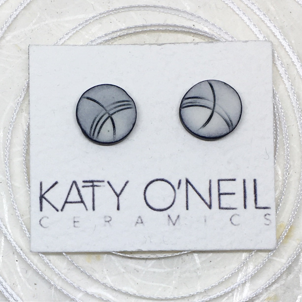 Medium Round Earrings 11