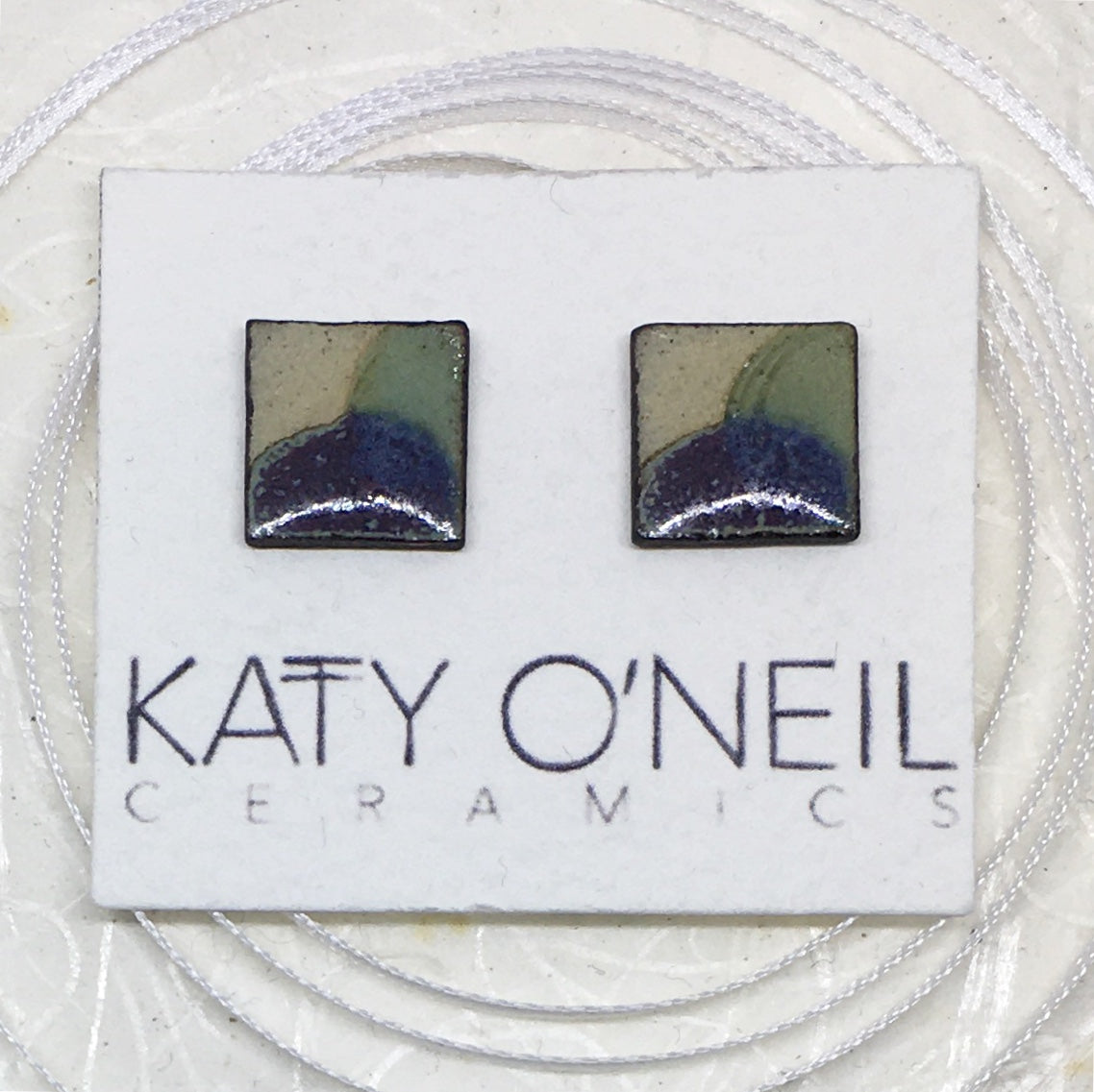 Medium Square Earrings 25