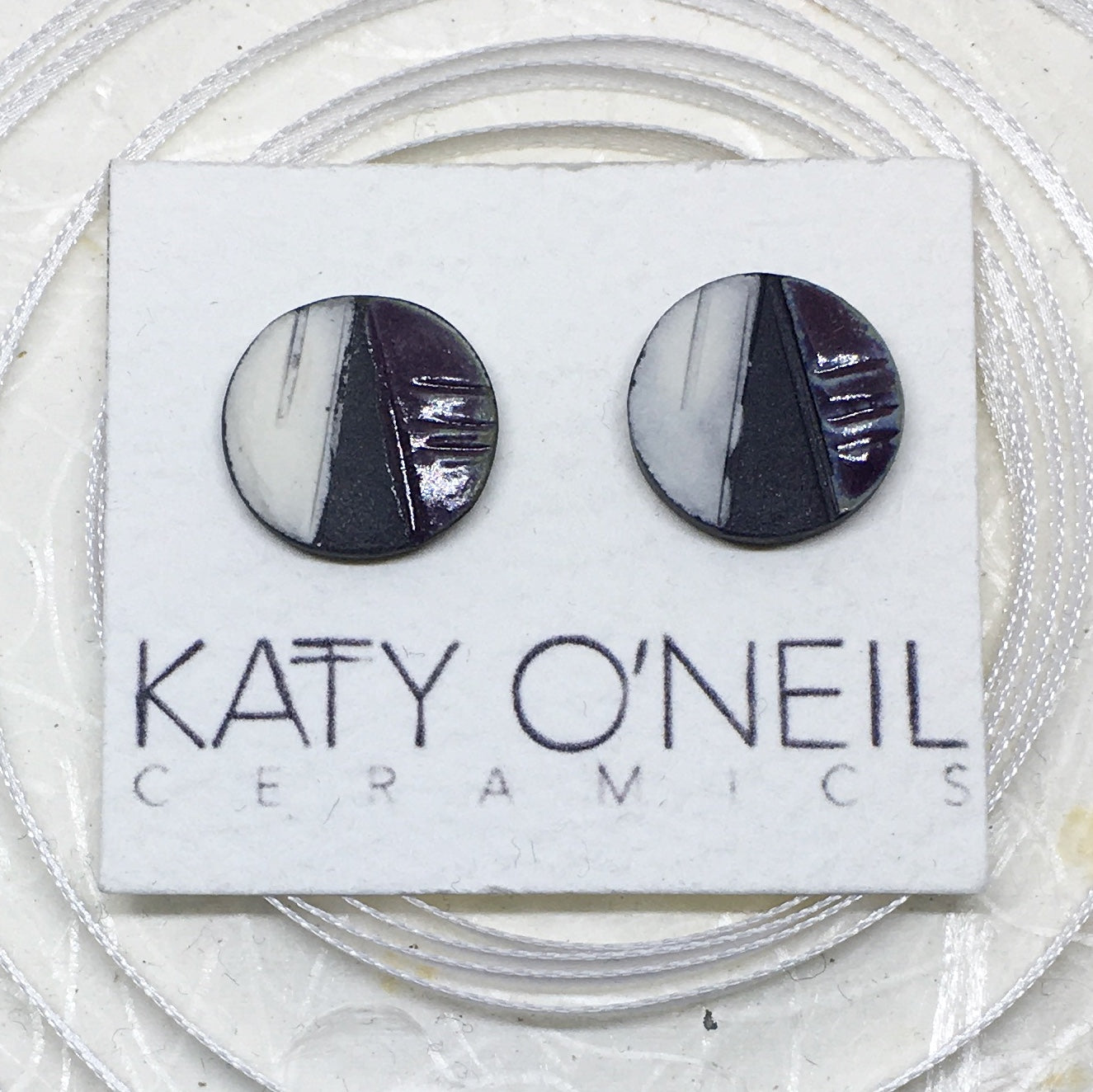 Large Round Earrings 1