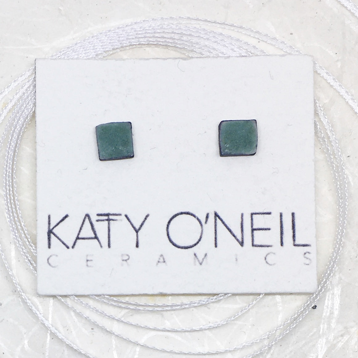 Tiny Square Earrings 7