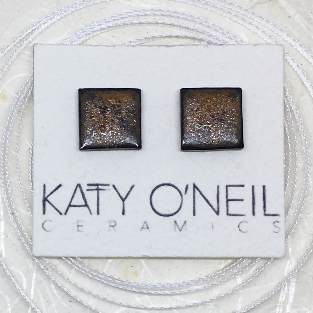 Medium Square Earrings 16