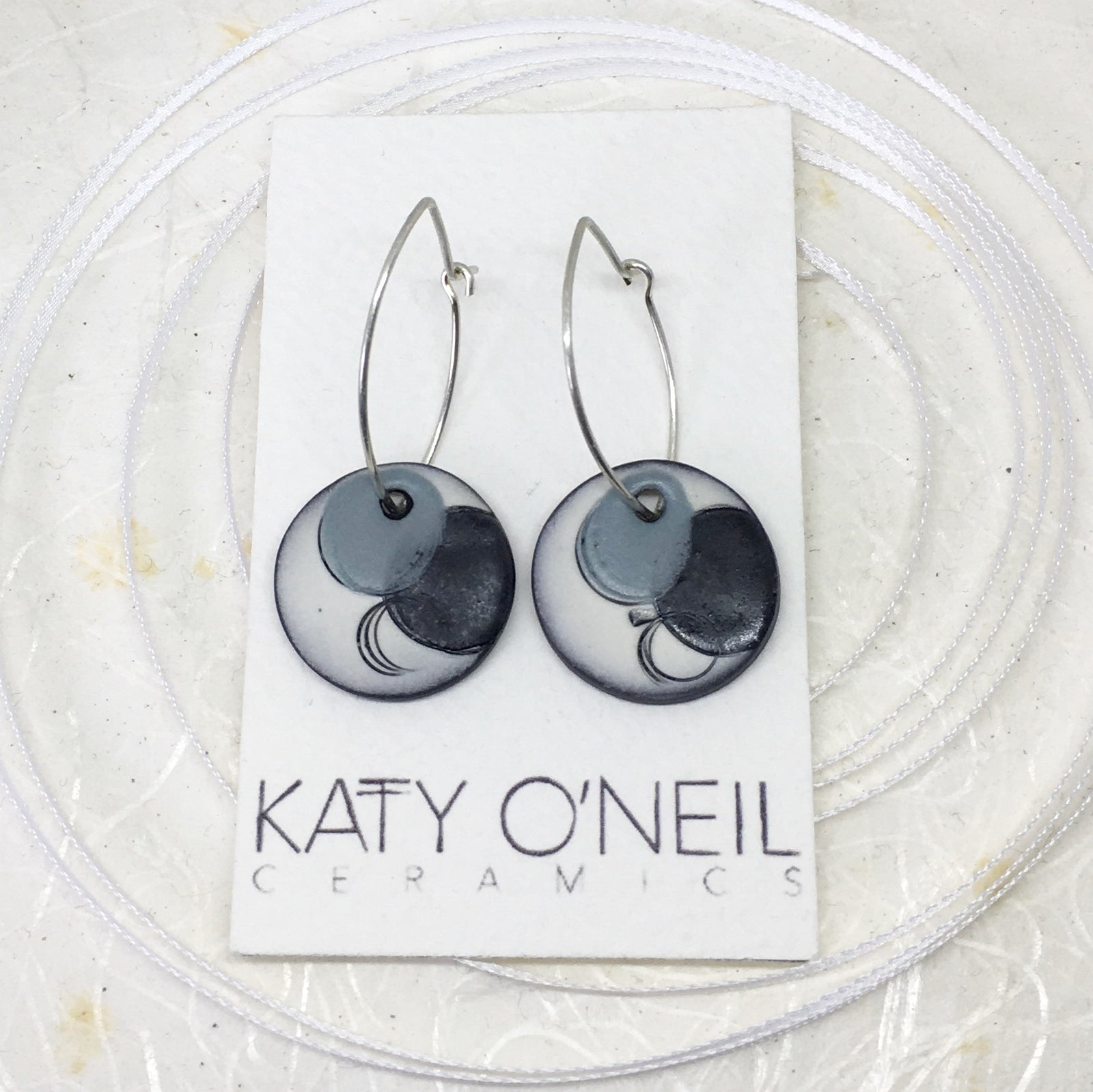 Drop Round Earrings 8