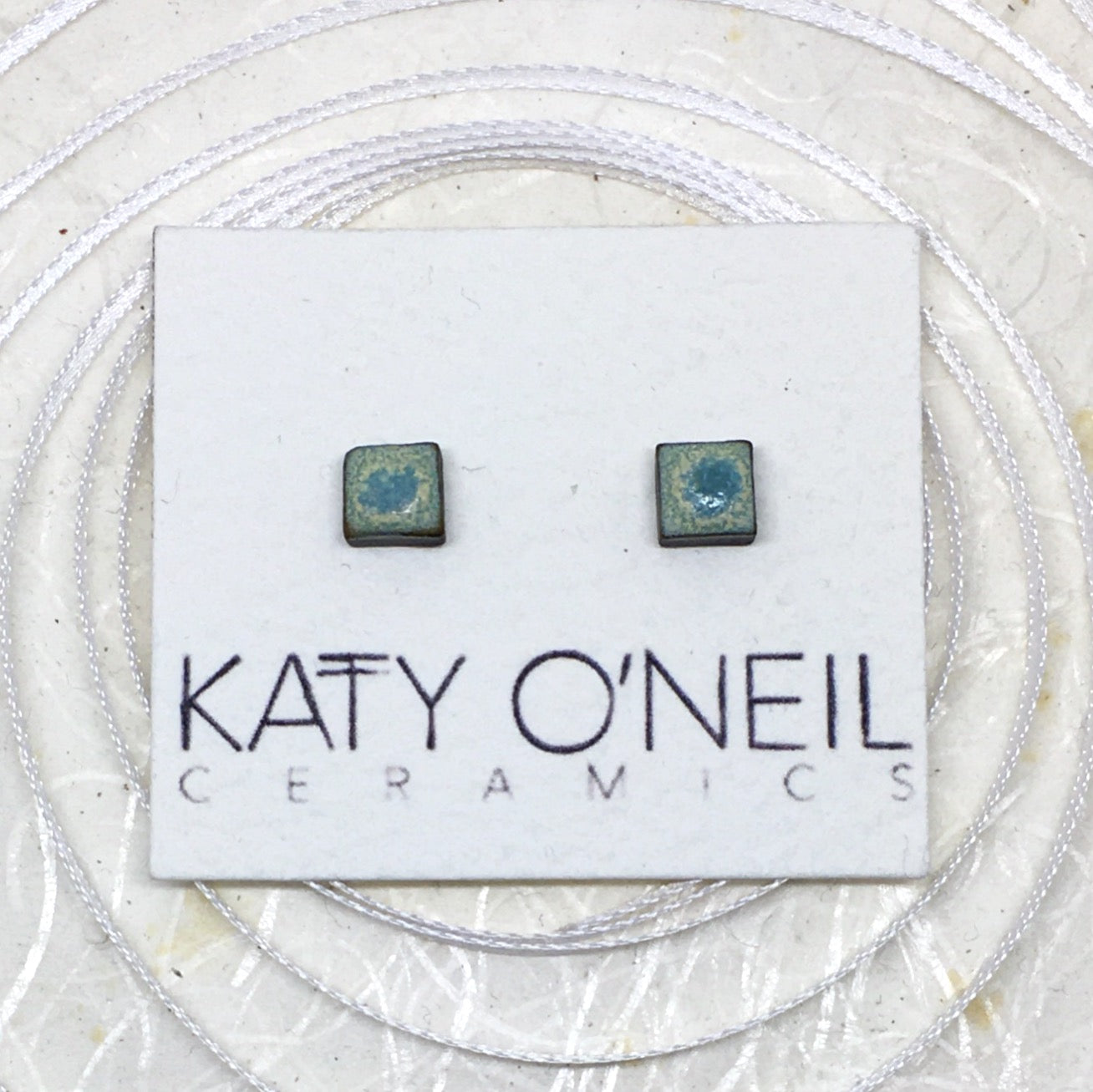 Tiny Square Earrings 37
