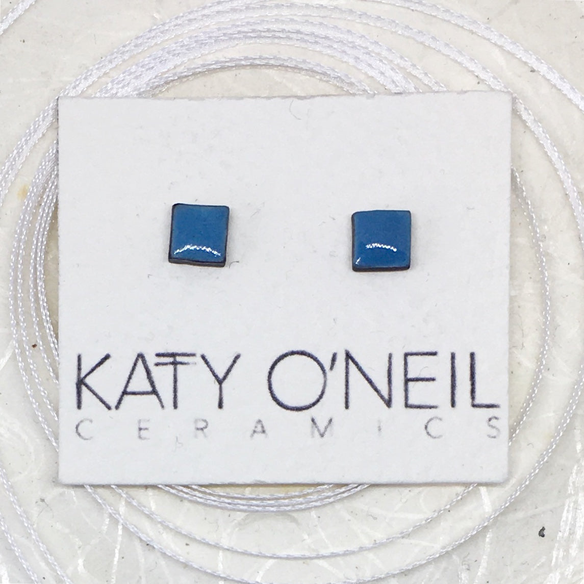 Tiny Square Earrings 27