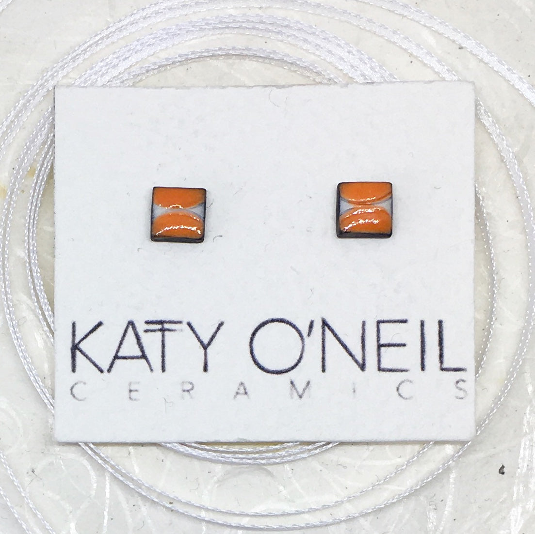 Tiny Square Earrings 22