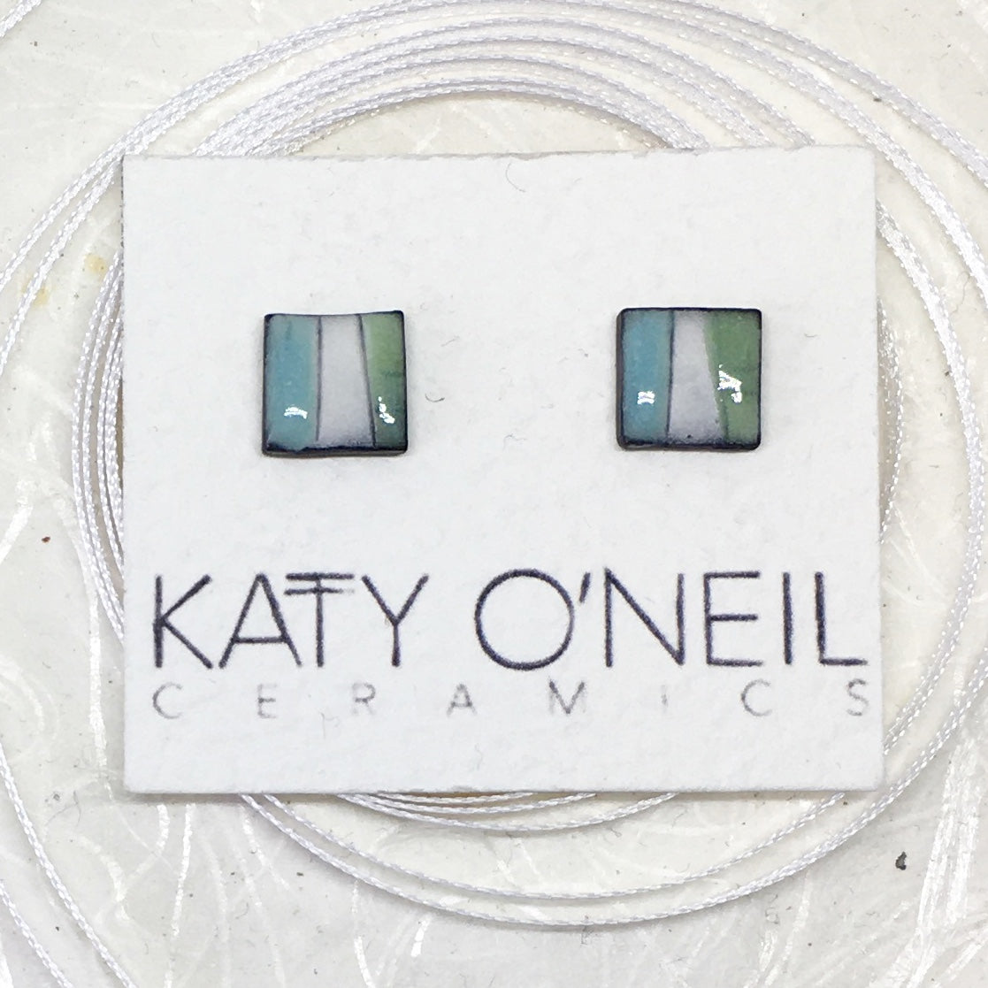 Small Square Earring 7