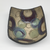 Bowl - Textured black with muted purple crescents with green and blue circles