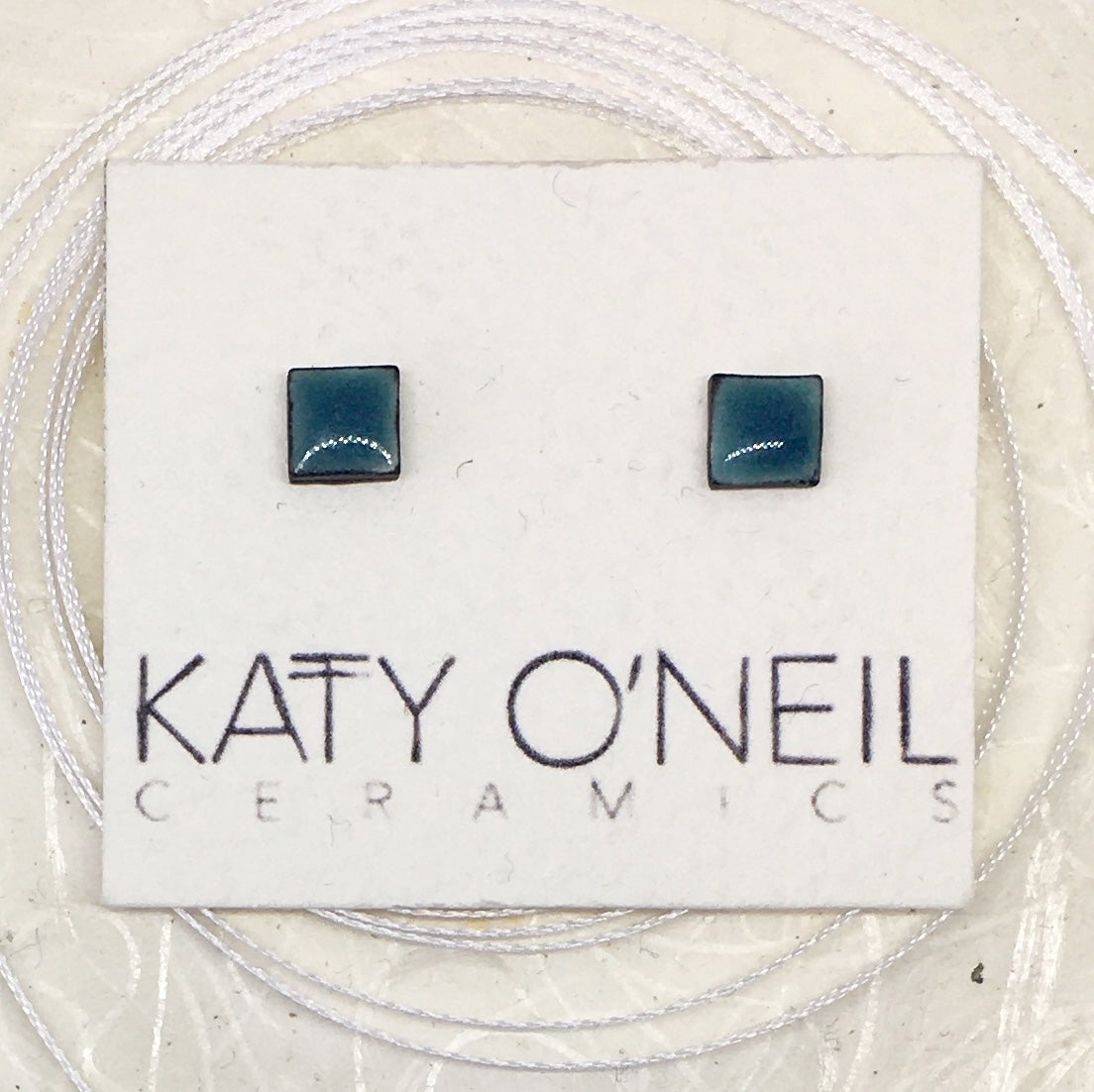 Tiny Square Earrings 10