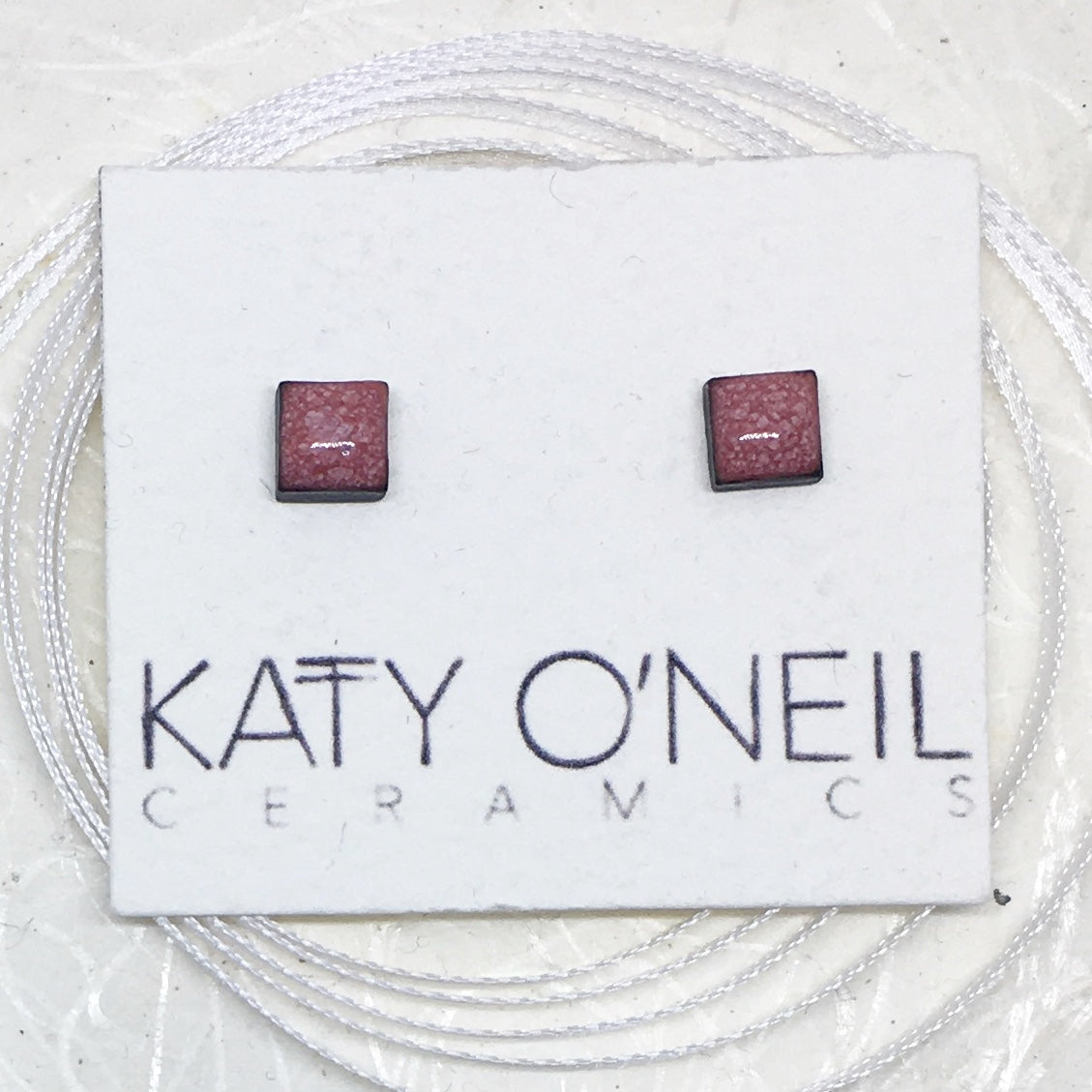 Tiny Square Earrings 34