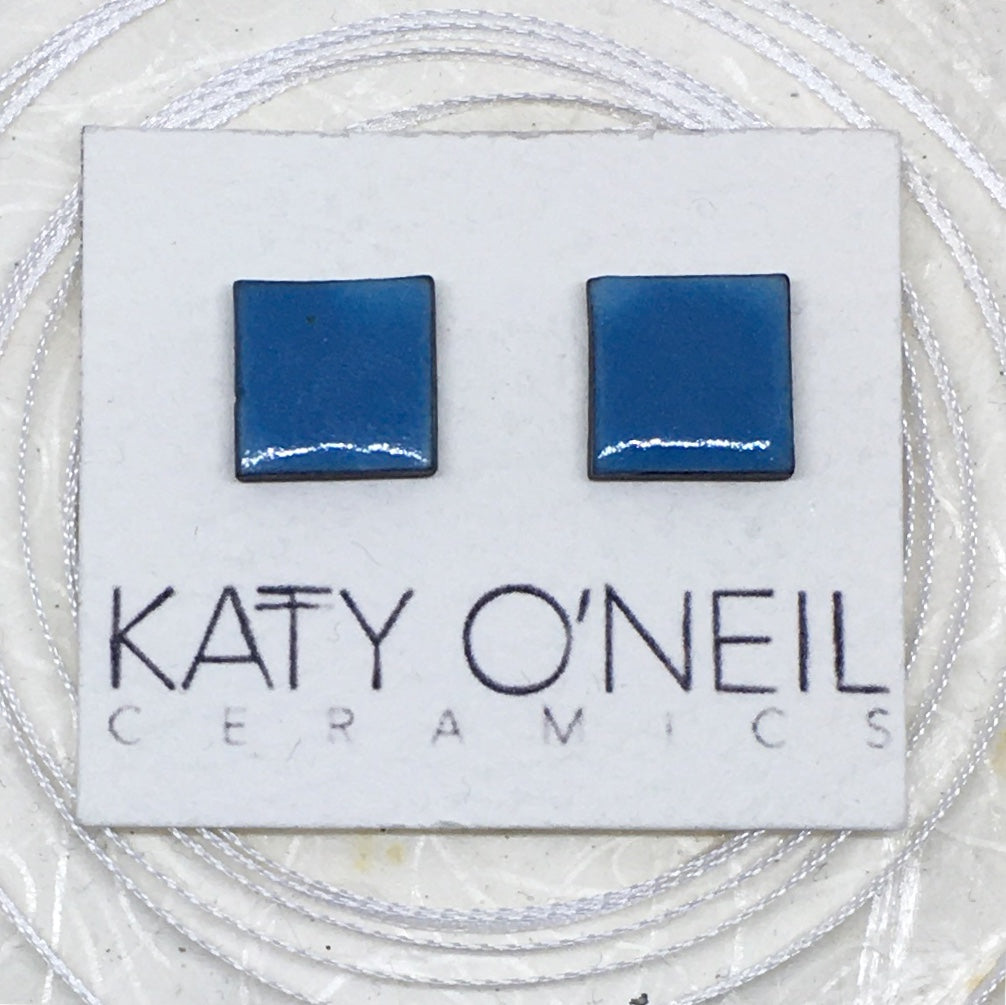 Medium Square Earrings 13