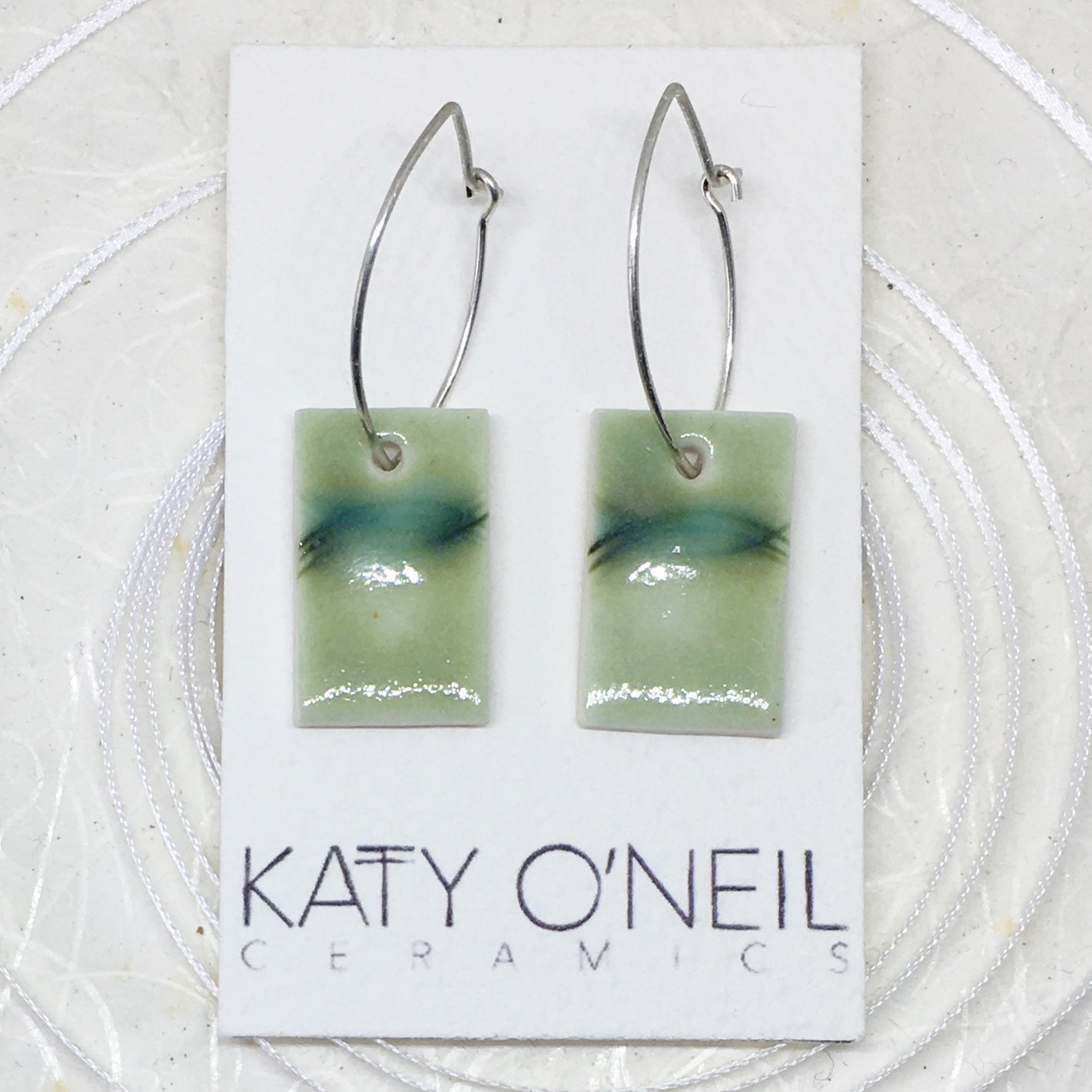 Drop Oblong Earrings 1